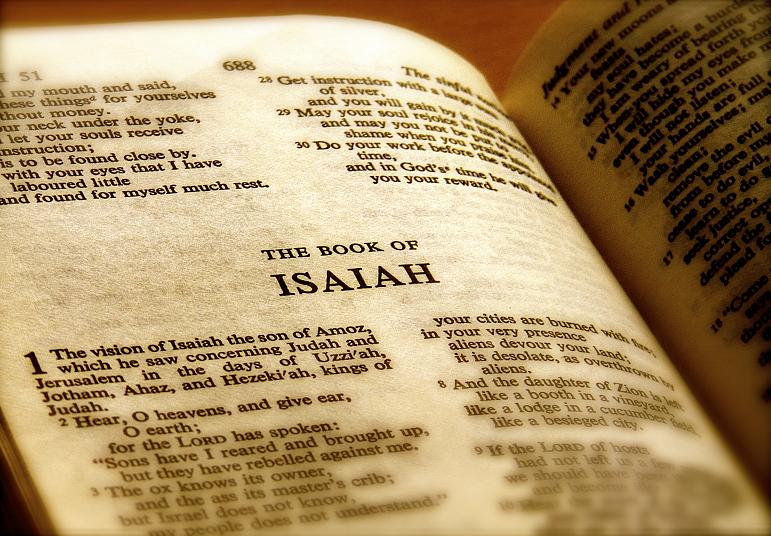 Profecía basada en el libro de Isaías y confirmada por otro profeta y por el Espíritu Santo. (Tal vez sea también para ti).